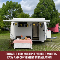 Accessoires de camping-car JIYA, auvent de voiture tout-terrain 4x4, tente de camping, auvent latéral pour SUV, auvent pour camping-car 4x4