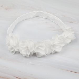 Nuovo arrivo all'ingrosso corona del fiore del bambino <span class=keywords><strong>fascia</strong></span> Chiffon corona di fiori corona <span class=keywords><strong>fascia</strong></span> per capelli ragazze fotografia Chiffon fiore rosso <span class=keywords><strong>fascia</strong></span> per capelli - Product Image 4