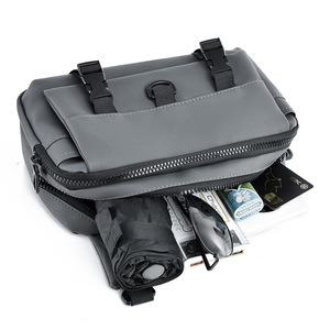 Sac messager imperméable en nylon pour homme, tendance, avec lettres décoratives, sac bandoulière sport extérieur pour homme, plusieurs poches - Grande Vente - Product Image 3