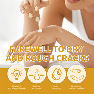 Crème pour les mains OEM hydratante éclaircissante adoucissante anti-fissuration démangeaisons sèches réduisant la pulpe de riz lait de chèvre - Product Image 5