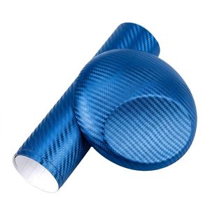 Juego de 4 pegatinas azules 3D de fibra de carbono para manijas de puerta de coche, protector de cuenco impermeable, calcomanía de vinilo antiarañazos, 1 año de garantía para automóvil - Product Image 4