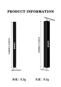 <span class=keywords><strong>Crayon</strong></span> à sourcils imperméable double extrémité 2 couleurs avec <span class=keywords><strong>cire</strong></span> <span class=keywords><strong>liquide</strong></span> et teinture pour sourcils, formule crème minérale, pinceau sans logo - Product Image 6