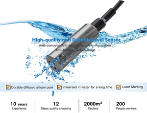 Sensor de Nivel Sumergible GAMICOS GLT500 Compatible con SDI-12 para Monitoreo de Aguas Subterráneas y Tanques - Product Image 5