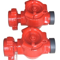 Vanne à bouchon mâle-femelle WECO FMC Style 2" Fig1502 15000 PSI forgée à faible couple pour forage pétrolier