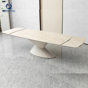 Mesa de Comedor Plegable Extensible Multifuncional con Patas de Metal para Ahorrar Espacio, Muebles de Comedor con Diseño Transformable - Product Image 1