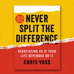 Never Split the Differences de Chris Voss, livre broché, best-seller pour adultes - Product Image 1