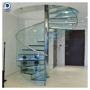 Escalera de Caracol Personalizada con Barandilla de Acero, Escalera Interior con Barandillas, Escalera en Espiral <span class=keywords><strong>para</strong></span> <span class=keywords><strong>Espacios</strong></span> <span class=keywords><strong>Pequeños</strong></span> - Product Image 3