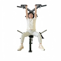 Machine de musculation 3-en-1 FID pour pectoraux et épaules, banc réglable plat, incliné et décliné pour entraînement de la partie supérieure du corps à domicile ou en salle de sport