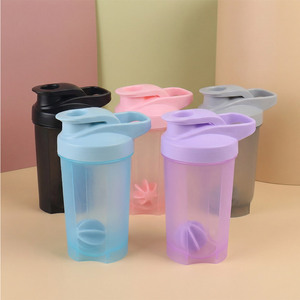 Hot Selling 500ml Fitness Shaker Bottle BPA Free Plastic Leakproof <strong>Protein</strong> Container Outdoor Promotional <strong>Gift</strong> Cheap Supplier - Product Image 1