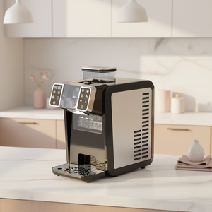 Machine à glaçons domestique SOHEF, robuste pour un fonctionnement 24/7, faible consommation d'énergie, compresseur 150W, certifiée KR <span class=keywords><strong>JP</strong></span> US CE/ETL/PSE/ISO9001, fabriquée en usine - Product Image 1