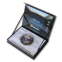 Belvobespoke — boîte de vidéo publicitaire pour professionnel, coffret cadeau avec écran lcd