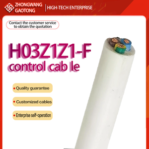 Câble H03Z1Z1-F à faible émission de fumée, sans halogène, 300/300V 90 ° C pour Cuisine Bureau <span class=keywords><strong>Lave</strong></span>-<span class=keywords><strong>linge</strong></span> Réfrigérateur IEC 60332-1 RoHS - Product Image 2