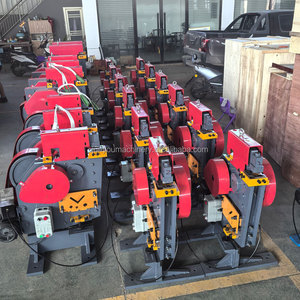 Macchina Automatica Multifunzione per Taglio Lamiere Metalliche, Combinazione di Punzonatura e Taglio, Utensili per Lavorazione del Ferro - Product Image 2