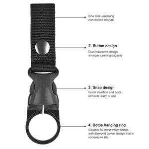 <span class=keywords><strong>porte</strong></span>-bouteille à clip <span class=keywords><strong>porte</strong></span>-bouteille à boucle clip <span class=keywords><strong>porte</strong></span>-bouteille pour la marche - Product Image 5