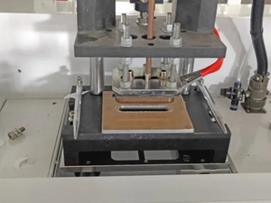 Máy làm túi xách có quai xách bằng nhựa PE LDPE, hàn nhiệt cạnh, đạt chuẩn <span class=keywords><strong>CE</strong></span> 800SP - Product Image 4