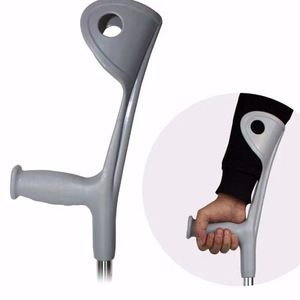 Béquilles coudières en alliage d'aluminium Heng Shunhong 6001, légères et pliables, pour la rééducation, la marche, la santé, le massage et la randonnée - Product Image 3
