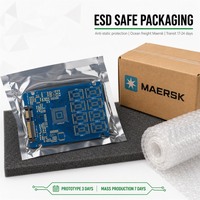 Fabricant de PCB pour SSD SATA, PCB de disque SSD SATA III 2,5 pouces, HDI multi-couches jusqu'à 40 couches, haute densité de circuits (High-TG), Megtron ENIG ENEPIG
