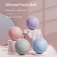 Pelota de Masaje de Silicona Compacta para Recuperación Post-Entrenamiento y Alivio del Estrés, Impresión de Logotipo Personalizado, MOQ Bajo