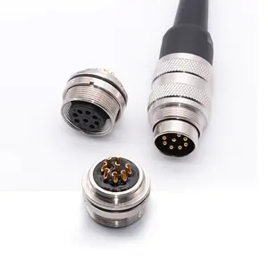 MOCO M16 Push Pull Self-Locking Connector Chinese Supplier Male female Cable For Video Circular Industrial Connectors