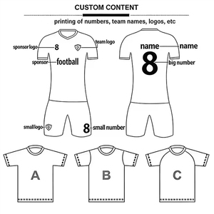 Ensemble de maillots de football personnalisés multicolores pour hommes, kit de football imprimé par sublimation, uniforme d'équipe, vêtements d'entraînement à séchage rapide, fabricant - Product Image 5