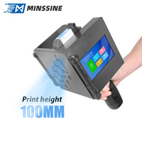 Portable 600DPI grand caractère 10cm hauteur d'impression Machine imprimée à la main haute définition marqueur à jet d'encre Logo imprimante à jet d'encre