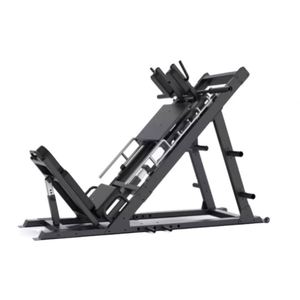 Máquina de Gimnasio Comercial Multifuncional Ecológica Negra al por Mayor, Equipo de Acero para Sentadillas, Piernas y Espalda con Pedales para Entrenamiento - Product Image 1