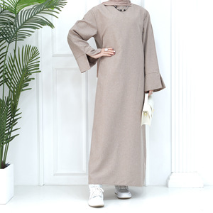 Classic <strong>Model</strong> of Middle Eastern Muslim Traditional Clothing Casual Women's Loose Long <strong>Abaya</strong> - Product Image 5