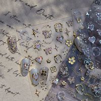 Nouveaux produits 2026 Tomoni : Jouets DIY Papillon Cœur Doré pour la Réalité Onirique Sophistiquée et Luminosa, Styles Mixtes, Moins d'un Dollar