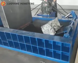 Máquina de balagem de pressão hidráulica para scrap carro de alumínio da sucata reciclagem
