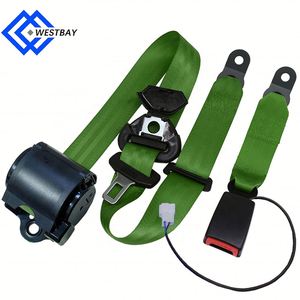 Cinto de Segurança Universal Europeu Genuíno com Fivela de Três Pontos e Trava de Emergência - Product Image 2