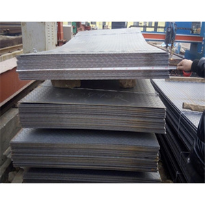 Chapa de Acero Galvanizado sin Aleación S235JR Estándar ASTM con Patrón de Lágrima, Espesor de 1.2-2.0 mm - Construcción, Transporte, Pisos - Product Image 4