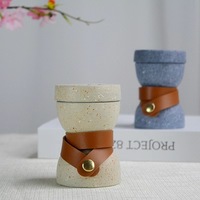 Brûleur d'arôme en céramique personnalisé huile essentielle évider bougeoir encensoir à la mode ameublement brûleur d'encens