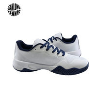 Chaussures de pickleball pour hommes avec logo personnalisé, respirantes et résistantes à l'usure, pour commande en gros directe usine
