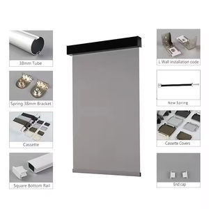 SAMADHI Vente en gros de stores enrouleurs motorisés imprimés les plus vendus stores à moteur solaire personnalisés pour stores de fenêtre - Product Image 3