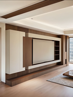 Ensemble Table Basse et Meuble TV Luxe Modèle 2026 - Meubles de Rangement Modernes pour Salons et Petites Maisons