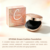 OTVENA Base de Maquillaje CC con Cobertura Fuerte y Protector Solar, Humectante Blanqueador de Larga Duración, 12h Resistente al Agua, Iluminadora