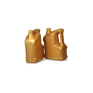 HDPE Plastic Lubricating Engine Oil Bottle engine Oil Bottle with Pour Spout/engine oil bottle 5l/plastic jerry can 5l