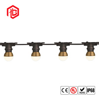Guirlande lumineuse solaire LED pour l'extérieur, étanche IP65 avec connecteur étanche, 8 modes, lumières féériques pour la décoration de jardin, de terrasse et de fête