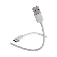 Kabel Data pengisian daya Flash tipe-c, 1 Meter untuk Redmi Mate40/P50 6A Earphone komputer Printer Super cepat