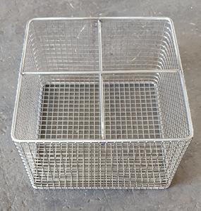 Üretici özel yapılmış paslanmaz çelik dokuma tel örgü kollu sepet Premium kalite Metal ürün - Product Image 2