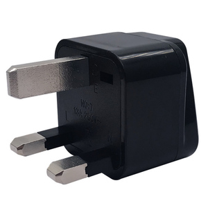 <span class=keywords><strong>Adaptador</strong></span> de Enchufe de Viaje Estándar del Reino Unido, Negro, Blanco y Cobre, con Certificación CE y RoHS, <span class=keywords><strong>para</strong></span> 2200W, Compatible con Múltiples Países, Incluida <span class=keywords><strong>Irlanda</strong></span> - Product Image 2