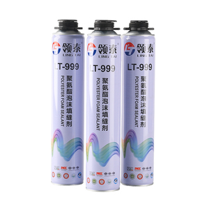 Mastic en <span class=keywords><strong>mousse</strong></span> de <span class=keywords><strong>polyuréthane</strong></span> polyester à haute expansion, écologique, LT-999, <span class=keywords><strong>isolation</strong></span> <span class=keywords><strong>phonique</strong></span> et thermique pour le remplissage, la construction et le travail du bois - Product Image 1