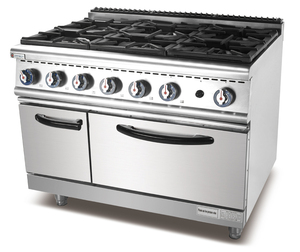 Cucina a <span class=keywords><strong>Gas</strong></span> per Uso Domestico Nuovo Stile Vendita Calda Cucina a <span class=keywords><strong>Gas</strong></span> a 6 Fuochi con Forno ZH-RS-6 - Product Image 1