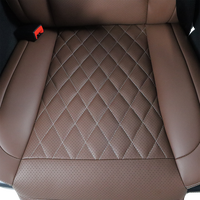 Sarung jok mobil kustom kulit PVC mewah, sarung jok olahraga unik sarung bantal untuk mobil 5 tempat duduk Universal