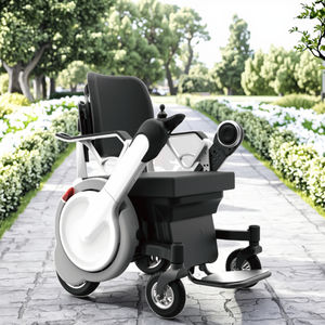 عرض خاص كرسي متحرك كهربائي متين محمول وعرة مع بطارية متينة للمرضى المسنين - Product Image 1