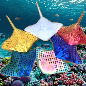 Modèle de jouet créatif en forme de poisson-diable imprimé en 3D, ornement de jeu tendance pour enfants, avec animaux et dinosaures - Product Image 6