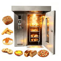 Horno Rotativo Para Panaderia, grille de 32 plateaux, Machine à pain, four rotatif pour boulangerie