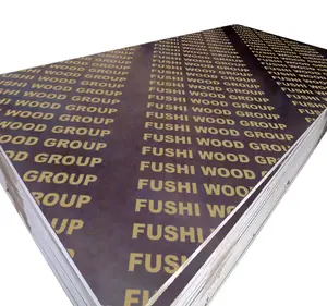 价格便宜的中国高品质建筑黑膜饰面胶合板