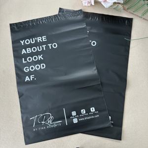 Bolsas de Envío de Polietileno Personalizadas Color Damasco Mate de Gran Venta 2024, Sobres Impermeables Autoadhesivos de Plástico - Product Image 3