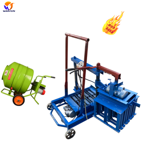 Máy de chế tạo de briques + máy gạch + Máy bê tông + kênh thủy lực hình thành - Product Image 1